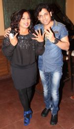 shabina khan with rajan verma at Shabina Khan bday bash in Kino, Andheri, Mumbai on 16th May 2013.jpg